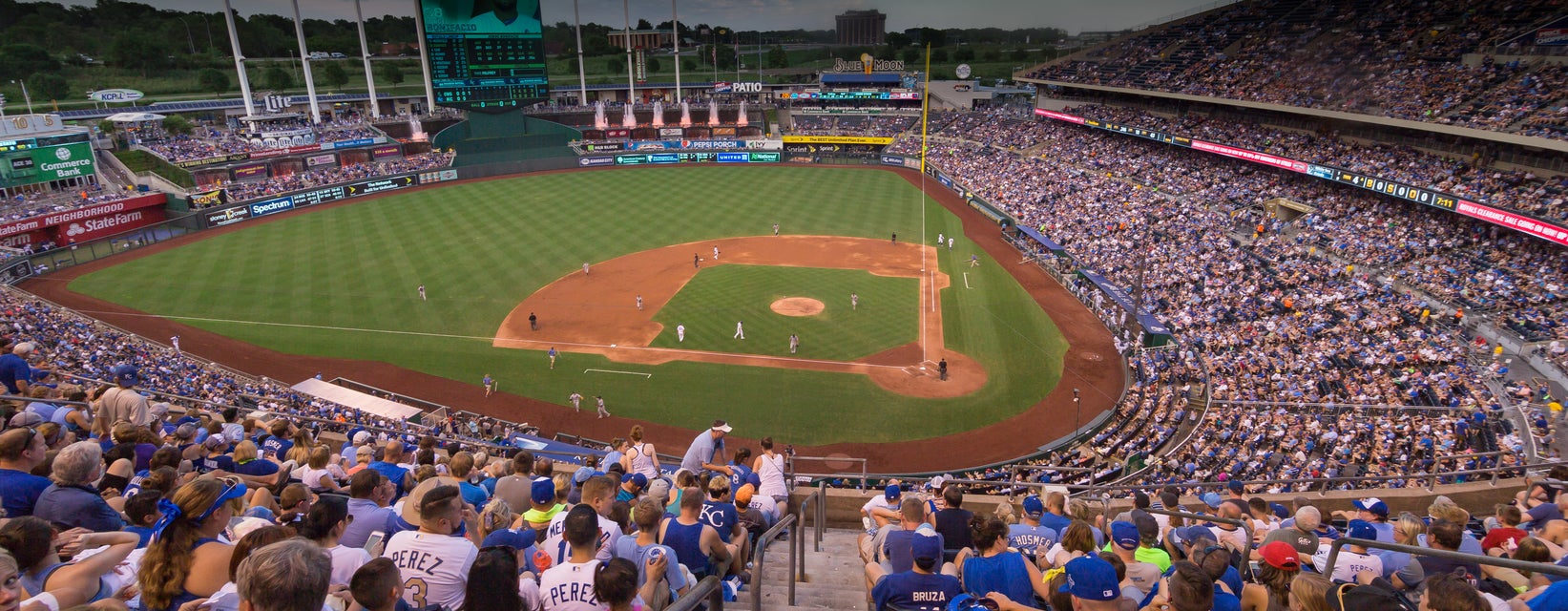 Seat view from Hy-Vee Box