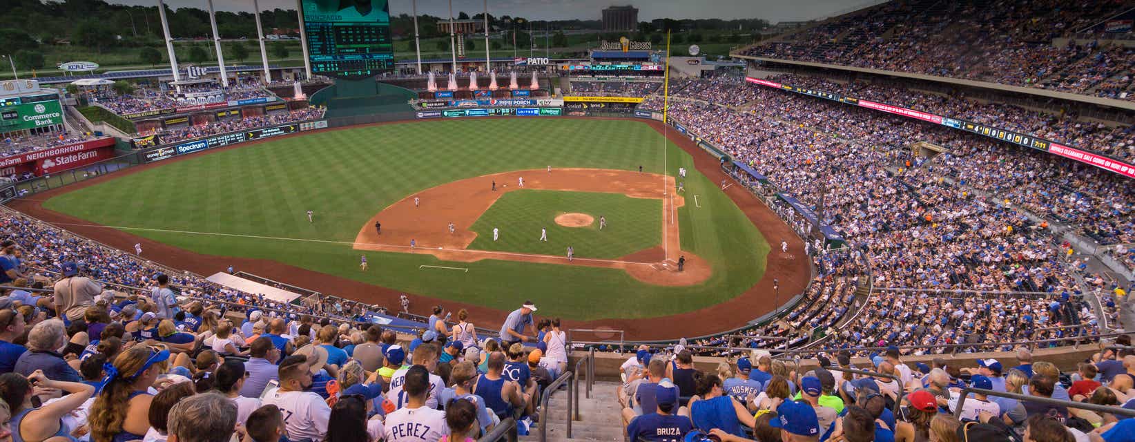 Seat view from Hy-Vee Box
