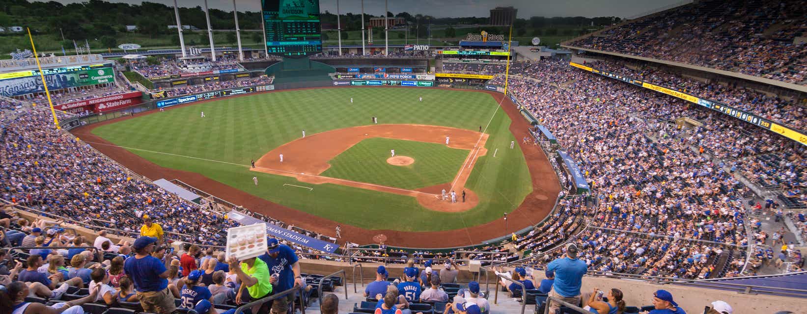 Seat view from Hy-Vee Box