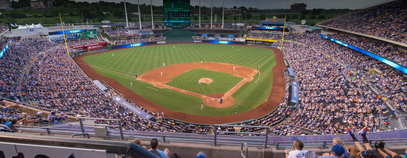 Seat view from Hy-Vee Box