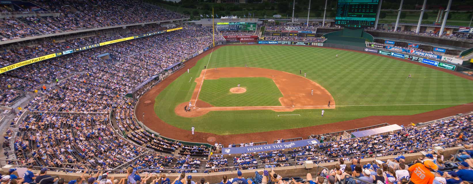 Seat view from Hy-Vee Box