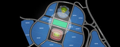 Seat view from Premium