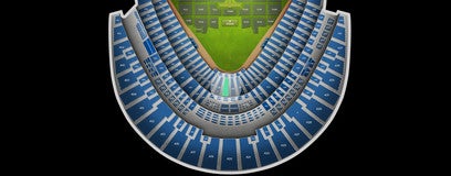 Seat view from Diamond Club Seats