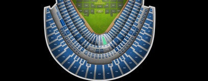 Seat view from Diamond Club Seats