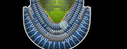 Seat view from Dugout Box