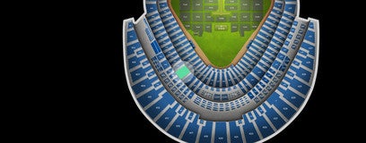 Seat view from Dugout Plaza