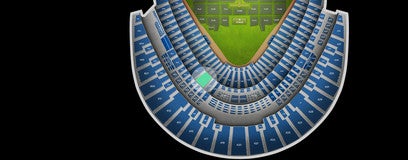 Seat view from Dugout Plaza