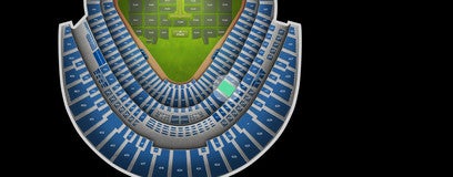 Seat view from Dugout Plaza