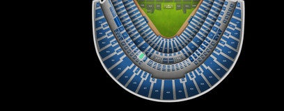 Seat view from Loge