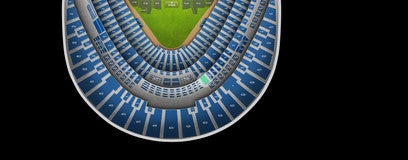 Seat view from Loge