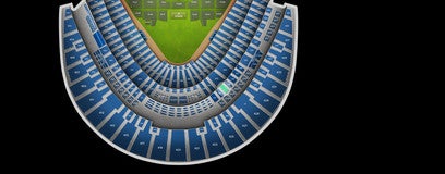 Seat view from Loge