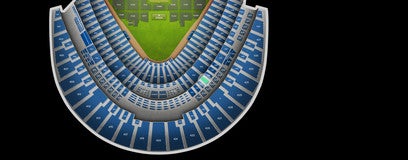 Seat view from Loge