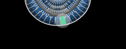 Seat view from Hy-Vee Box