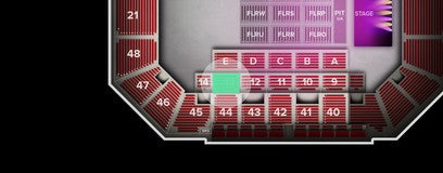 Seat view from Lower