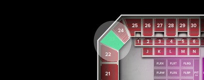 Seat view from Upper