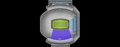 Seat view from Lower Sideline