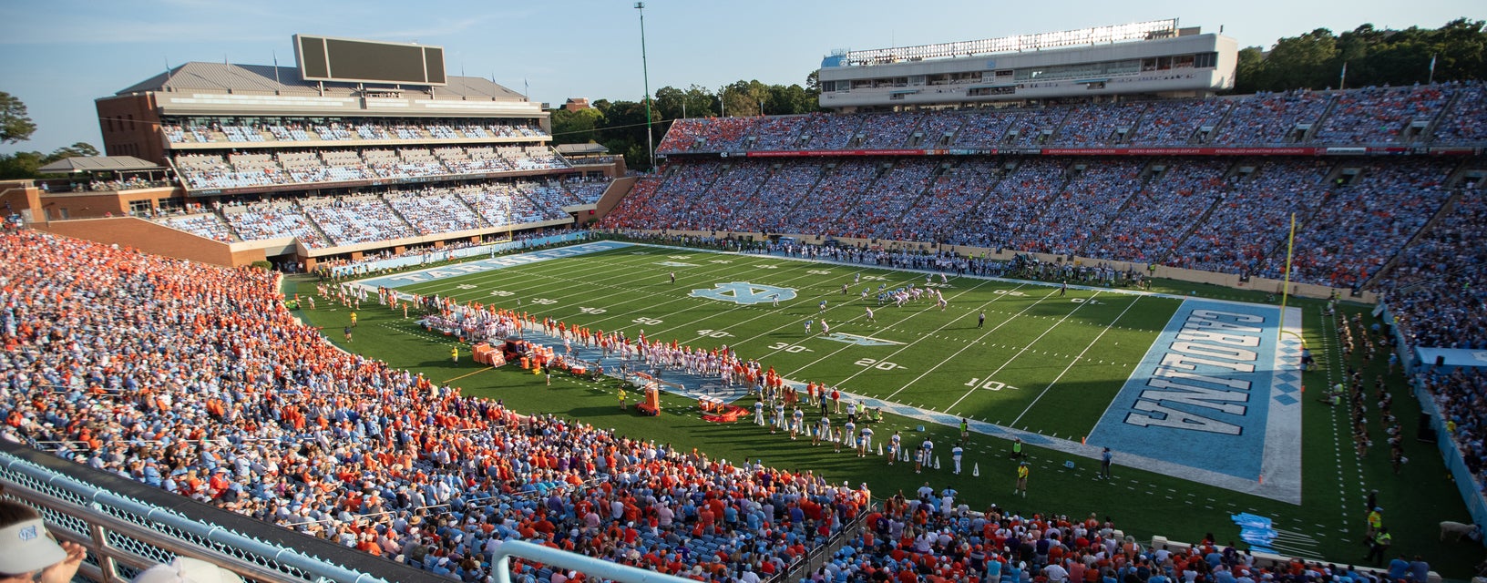 Seat view from Upper North Sideline