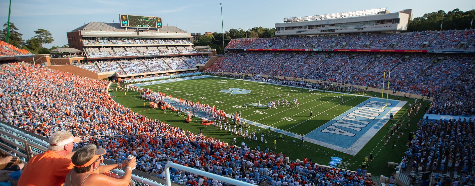 Seat view from Upper North Sideline