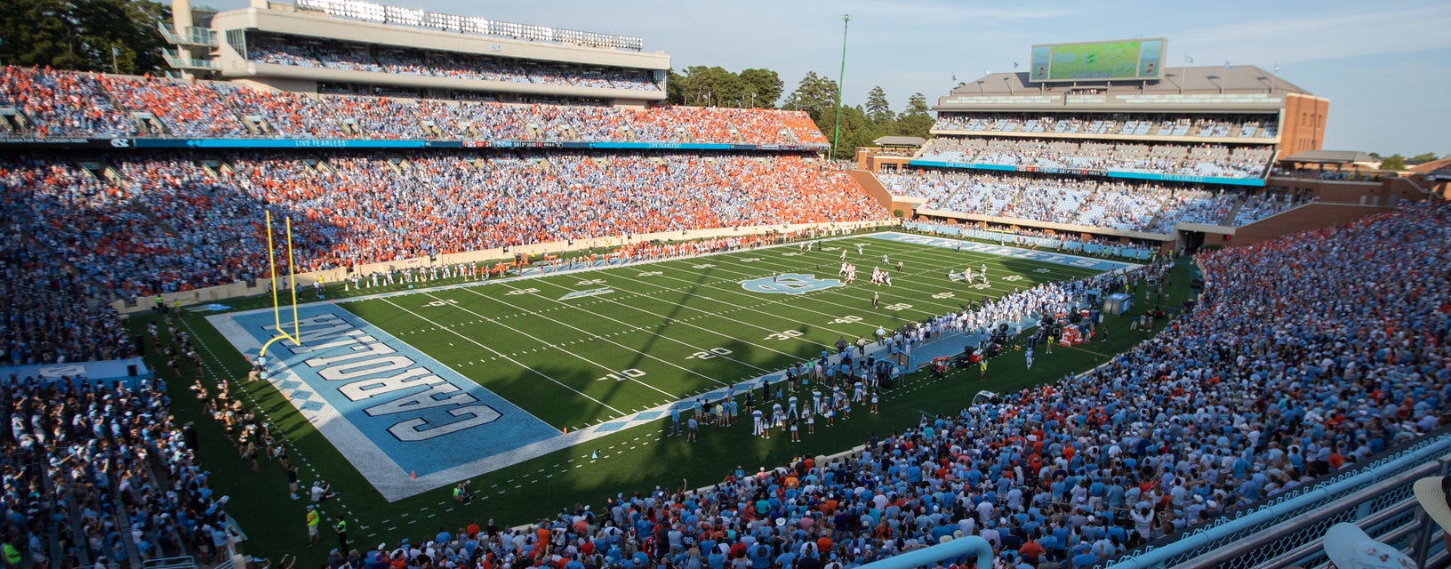 Seat view from Upper South Sideline