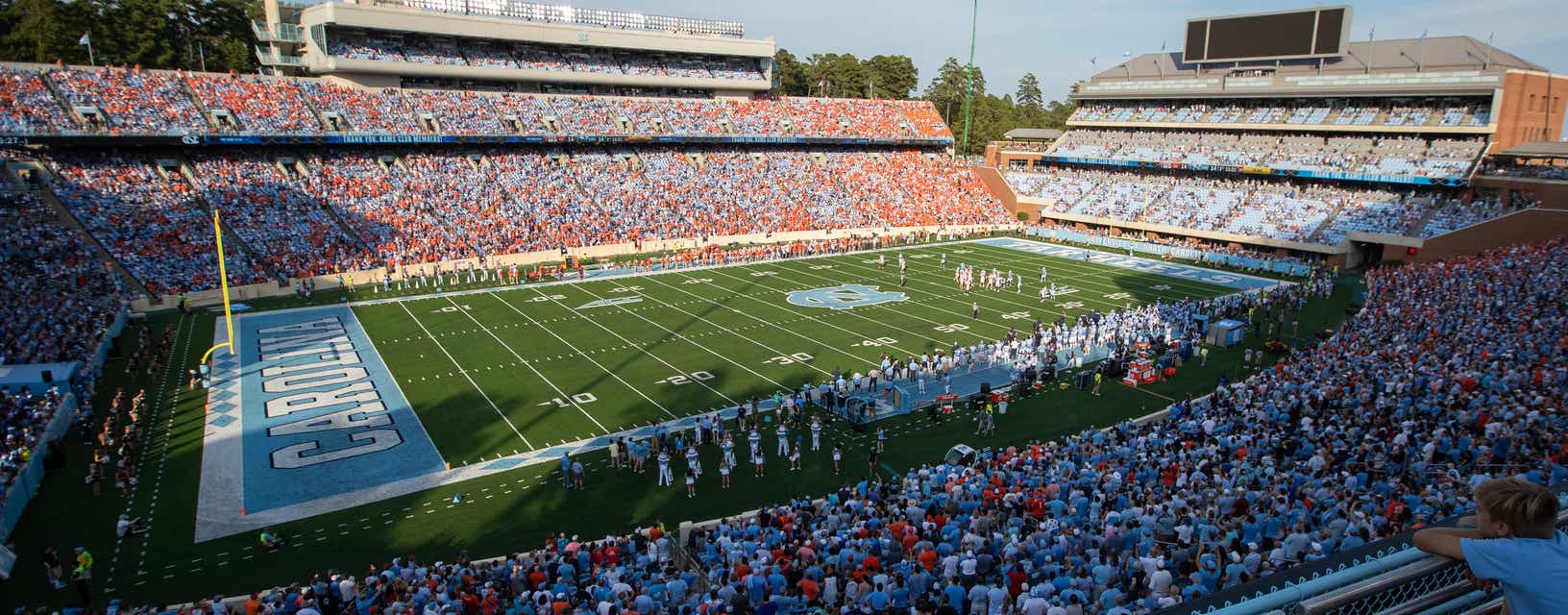 Seat view from Upper South Sideline