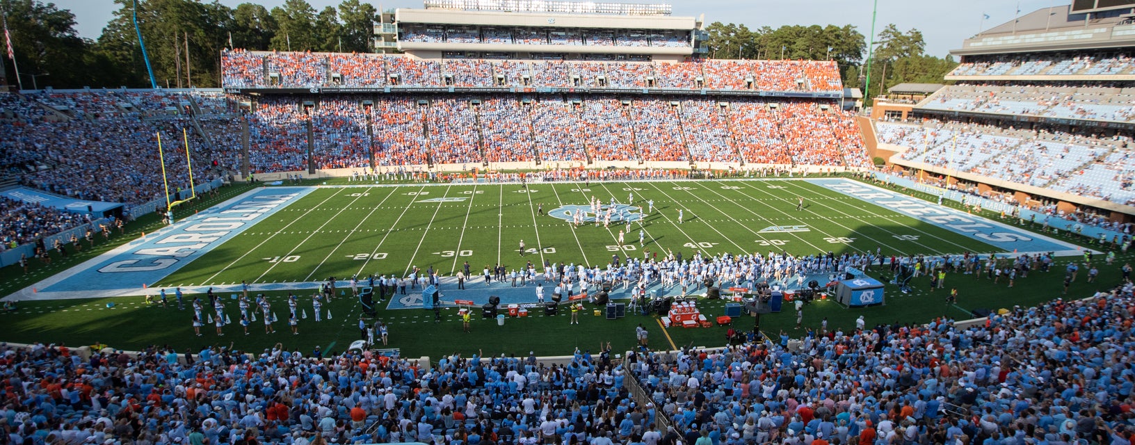 Seat view from Upper South Sideline
