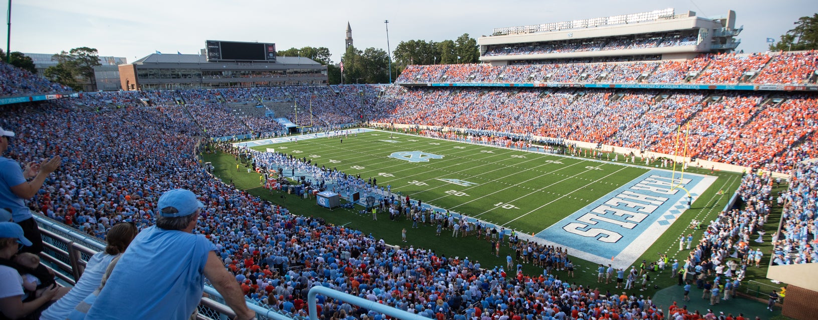Seat view from Upper South Sideline