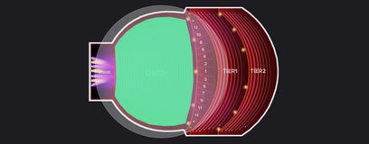 Seat view from Orchestra