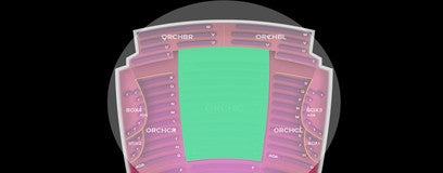 Seat view from Orchestra Center