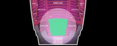 Seat view from Orchestra Front Center