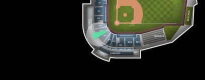 Seat view from Lower