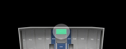 Seat view from 106