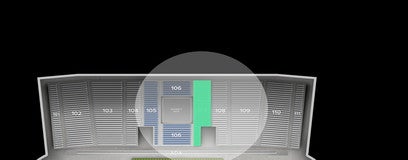 Seat view from 107