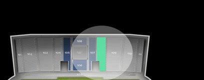 Seat view from 108