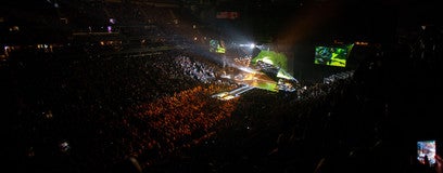 Seat view from Loge