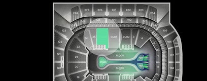 Seat view from Club
