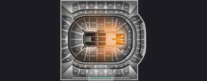 Seat view from Press Row