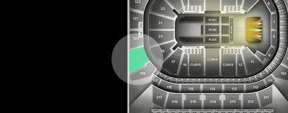 Seat view from Loge