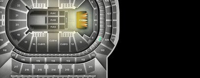 Seat view from Suite