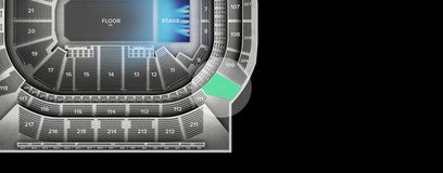 Seat view from Loge