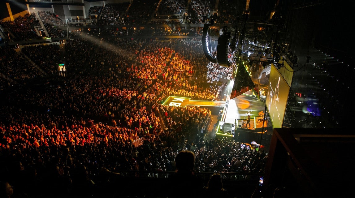 Seat view from Middle