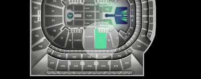 Seat view from Club