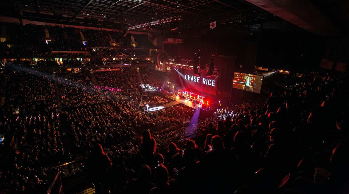 Seat view from Middle