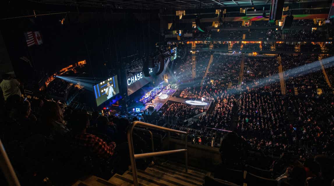 Seat view from Upper