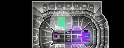 Seat view from