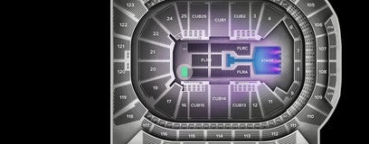 Seat view from VIP