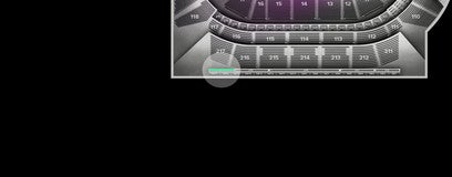 Seat view from Summit Row