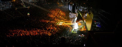 Seat view from Loge