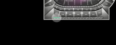 Seat view from Press Row