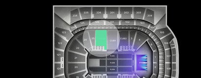 Seat view from Club