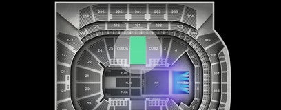 Seat view from Club